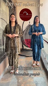Visit our store in jalandhar punjab or u can buy items through the website or u can send booking or query on 9501363605. Fast delivery service avail world wide shipping avail #winterwear #winterspecial #velvetcordset #winter #winterstyle #winterseason | ARSH Wardrobe Collection