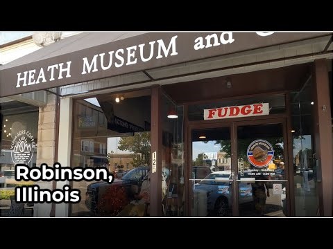 Robinson, Illinois - birthplace of the Heath candy bar