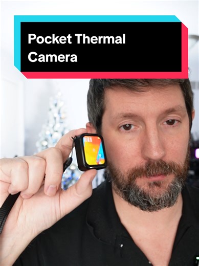 Compact Pocket Thermal Camera for Home Inspections