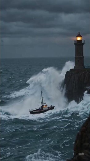 दुनिया का सबसे खतरनाक Lighthouse | Bell Rock Mystery 😨🌪️#shorts #facts ..