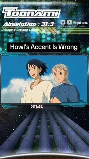 Howl's Accent Needs An Update #howlsmovingcastle #podcastclips