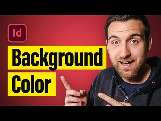 How to Change the Background Color in InDesign (Tutorial)