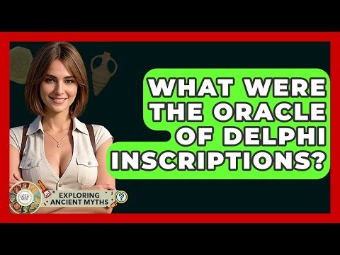 What Were The Oracle Of Delphi Inscriptions? - Exploring Ancient Myths