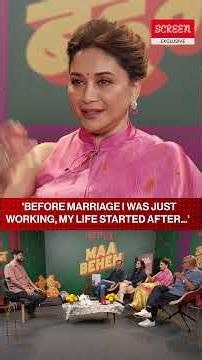 'I Actually Started Living After Marriage': Madhuri Dixit | Dr Shriram Nene | Screen
