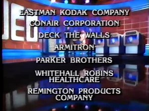 Jeopardy! #2596 (December 11, 1995; full credit roll only) : Sony Pictures Television/CBS Television Distribution : Free Download, Borrow, and Streaming : Internet Archive