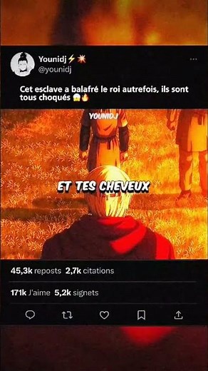 esclave qui a blessé le roi #film en français 🥺🫀