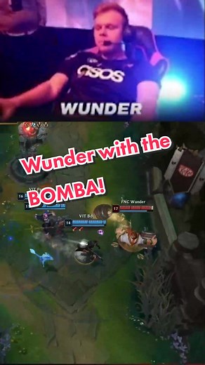 Wunder's sick Gragas escape! #leagueoflegends #wunder #lec #gragas