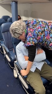 Woman climbs over seat on plane 🎬This video was produced by Network Media and Penny Wiggins | Challenge Accepted