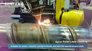 Why SENFENG Cladding can make your workpiece look brand new? The high-speed cladding head of the robot laser cladding workstation can achieve high-precision processing with wear resistance increased by more than 5 times. Let's take a look at the whole process of the laser cladding of spiral roller. Check out our related industry project and be sure to contact us today. Website: https://www.sfcnclaser.com/Laser-cladding-equipment.html E-mail: senfeng@sfcnclaser.com #mobilerobotlasercladding #fibe