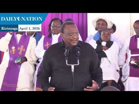 Uhuru Kenyatta: Kenyans want leadership, not politics or insults