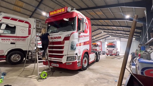 I rushed to finish prep before Devon show