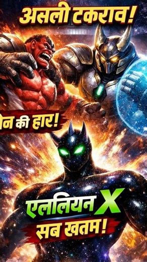 Alien X vs Galactic Gladiator 😱 | बेन की सबसे खतरनाक लड़ाई! 🔥 #shorts