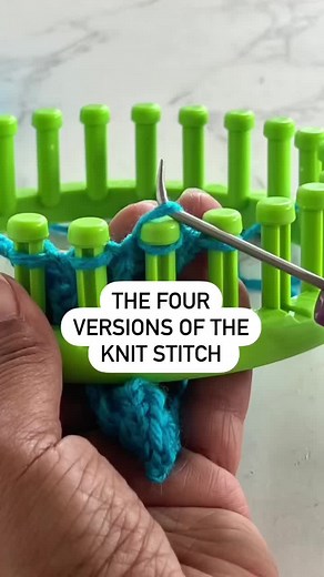 Loom Knitting: Mastering the Knit Stitch Variations