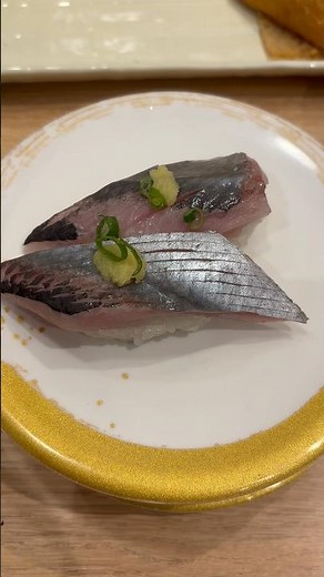 【9秒寿司】宮城 仙台 がってん寿司 ララガーデン長町店 鯵 #仙台 #仙台グルメ #寿司