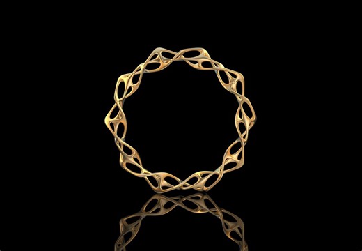 3D Printing Festive Jewelry, Cosmic Energy Design - Etsy