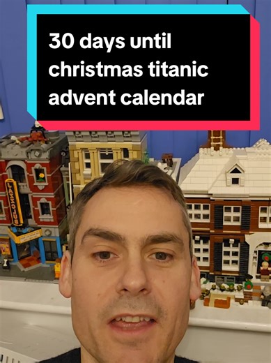30 days until christmas, come build the lego titanic with us as our Christmas advent calendar #legobuild #adventcalendar #titanic #christmas #afol