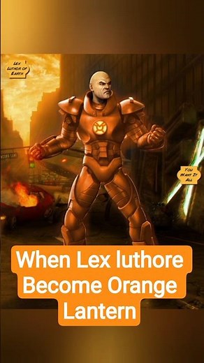 Why Is Larfleeze the ONLY Real Orange Lantern? 🟠 | Lex Luthor’s Orange Ring |#dc#dccomics#shorts