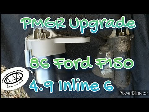 PMGR Starter Upgrade 86 Ford F150 4.9 inline six