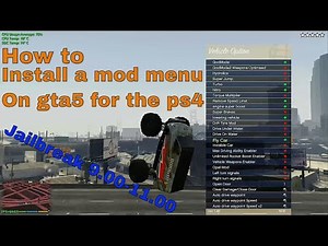 How to Install GTA 5 Mod Menu on Jailbroken PS4 9.00