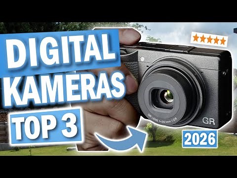DIGITALKAMERA kaufen: Top 3 Digitalkameras 2026 im Vergleich!
