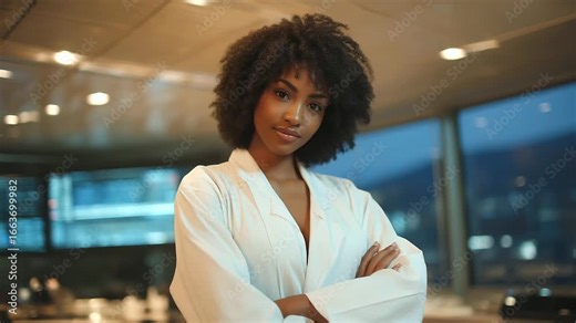 1_Young Scientist Testing Sensor in Modern Research Facility