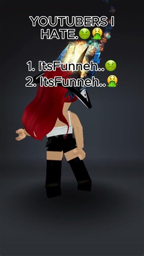 Ewww Itsfunneh 🤮🤢 #roblox #robloxshorts #shorts #fyp #youtubefeed #itsfunneh #krew