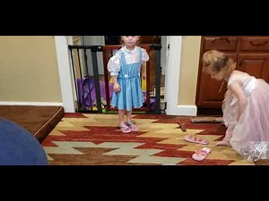 First Big Girl Flip Flops