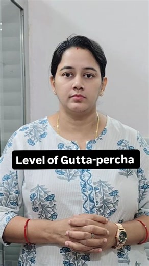 Dr Sagarika Muni on Instagram: "During root canal obturation, the ideal level of gutta-percha at the canal orifice is: ✅ At or slightly below the canal orifice (about 1 mm below the orifice) 🔍 Why this level is recommended?? Ensures complete apical and coronal seal Prevents coronal microleakage Allows proper placement of coronal barrier/core build-up Avoids interference with restorative materials #Endodontics #Obturation #GuttaPerchalevels #EndodonticTips"