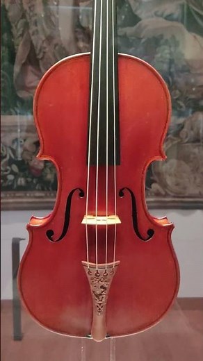 Violin by Antonio Stradivari 'Messiah', Cremona, 1716 at the Ashmolean Museum in Oxford #shorts