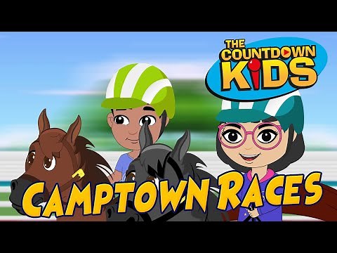 Camptown Races - The Countdown Kids | Kids Songs & Nursery Rhymes | Lyrics Video