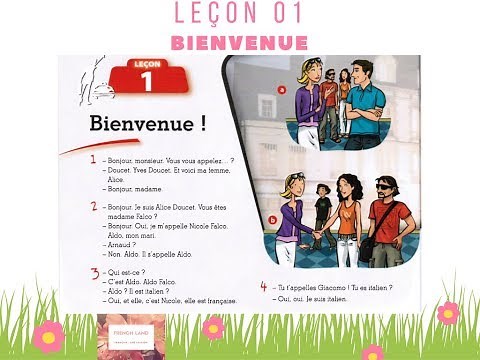 [TỰ HỌC TIẾNG PHÁP] Le Nouveau Taxi 1 - Leçon 1: Bienvenue