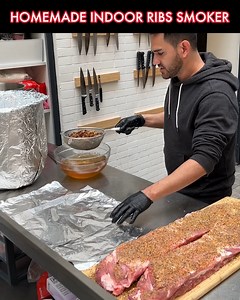 56K views · 76 reactions | Homemade indoor ribs smoker  | Chefclub Network | Facebook