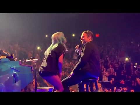 Bradley Cooper Lady Gaga Shallow Live at Park Theater Las Vegas