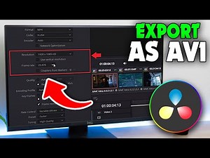Davinci Resolve: How to Export as AVI (2026)