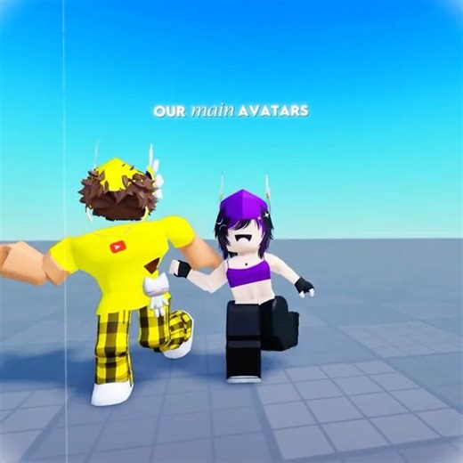 AVATAR TREND with ‪@RokehMM2‬ 🔥💜#roblox #robloxfyp #viral #fypシ #shorts #fypviral #fypシ゚viral