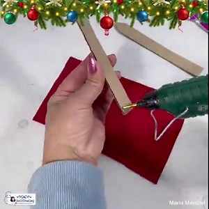 Ciao buon divertimento con il tutorial di Maria Mancini 🎄☺️❤️ | CreativeMamy