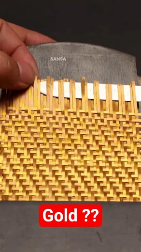 How Gold Threads Become a Luxury Piece