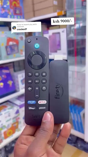 Cracked Amazon FireStick 4K for KSH 9000