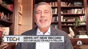 Global chip sales hit $583 billion in 2021 — Micron CEO says shortage will ease over '22