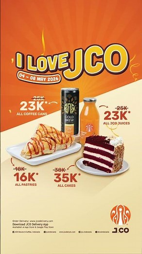 ALL CAKES, PASTRIES, COLD BREW START FROM 16K
