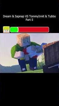 Dream VS TommyInnit Part 5... who will win? #minecraft #dream #animation #memes #shorts #dreamsmp