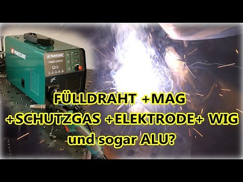 Mit Lidl kann jeder alles schweißen? PARKSIDE Multischweißgerät »PMSG 200 A1« im Test