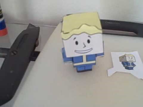 FALLOUT 3: How To Make Your Own Bobble-Head Papercraft.