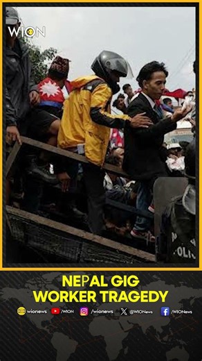 Gig Worker Protests Erupt in Nepal Following Tragic Self-Immolation Death | WION Shorts