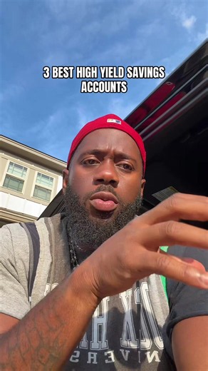 3 BEST HIGH YIELD SAVINGS ACCOUNTS. If You have money just sitting on your checking account, I’d transfer it immediately to a HYSA so you can start earning interest just from your money sitting there!!