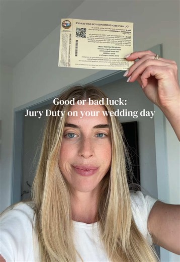 Nothing shocks me anymore when it comes to wedding planning | Jury Duty