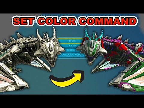 Ark Color Dino Command Quick and Easy Tutorial!