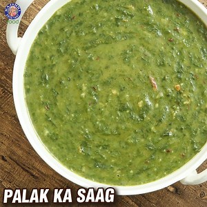 1M views · 16K reactions | 'Palak Saag' or 'Spinach Greens' is a healthy, tasty, and nutritious recipe made during the Winter season. Learn how to make it with Chef Varun Inamdar and serve with Tandoori Roti (bit.ly/2Hd1R11) or Paratha (bit.ly/2KGpwJ4) or Cheese Garlic Naan (bit.ly/30Exp7r). | Rajshri Food | Facebook