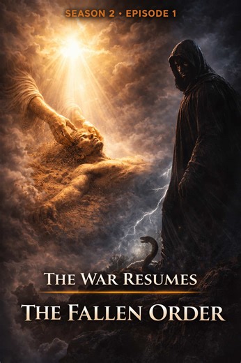 Lucifer vs Man: The War Resumes | The Fallen Order – S2 E1 After being cast out of Eden, Lucifer expected mankind to be destroyed. Instead, God showed mercy. Now the war continues — not in heaven, but on earth. In Season 2 Episode 1: The Fallen Order, we witness the beginning of Lucifer’s rebellion against man. From creation to corruption, the battle between light and darkness intensifies. This is the continuation of the fall — and the rise of spiritual warfare on earth. The war has resumed. #Lu