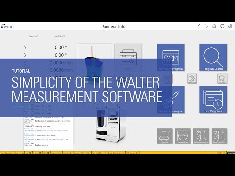 Simplicity of the WALTER Measurement Software | WALTER Tutorial
